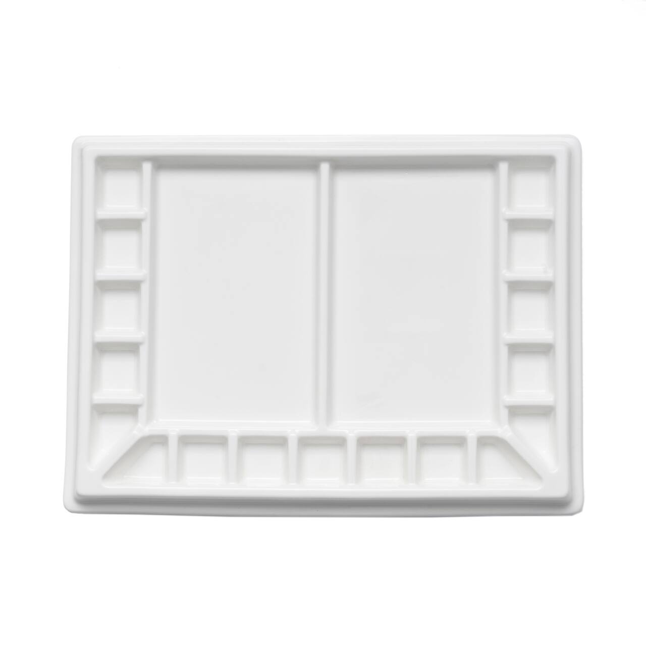 8 Pack: Large Rectangle Porcelain Palette by Artist's Loft®